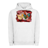 Pigment Lunar Rock xoxo rooster and chicken Urban Hoodie - RanaPortraitStore
