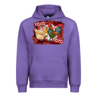 Tulip xoxo rooster and chicken Urban Hoodie - RanaPortraitStore