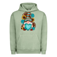 Pigment Oil Green western football gnomes Urban Hoodie - RanaPortraitStore