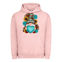 Pigment Salmon western football gnomes Urban Hoodie - RanaPortraitStore