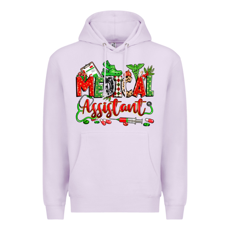 Christmas Medical Assistant Premium Hoodie by Zillion Design Studio | Teevron