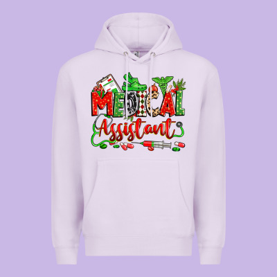 Christmas Medical Assistant Premium Hoodie Designed By Zillion Design Studio