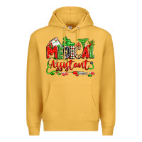 Mustard christmas medical assistant Premium Hoodie - Zillion Design Studio