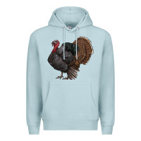 Blue Mist gobble Premium Hoodie - RanaPortraitStore