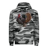 Slate Camo gobble Premium Hoodie - RanaPortraitStore