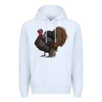 White gobble Premium Hoodie - RanaPortraitStore