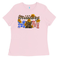 Bubblegum Pink military mom with soldier boots Ladies Tee - Artiststas