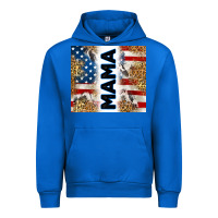 Cobalt American mama Urban Hoodie - RanaPortraitStore