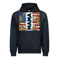 Navy American mama Urban Hoodie - RanaPortraitStore