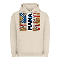 Pigment French Oak American mama Urban Hoodie - RanaPortraitStore