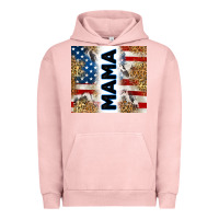 Pigment Salmon American mama Urban Hoodie - RanaPortraitStore