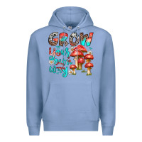 Colony Blue grow your own way Premium Hoodie - texasbilliewilder