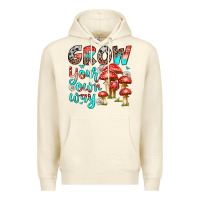 Sandshell grow your own way Premium Hoodie - texasbilliewilder