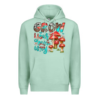 Seafoam grow your own way Premium Hoodie - texasbilliewilder