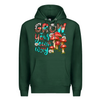 Sports Green grow your own way Premium Hoodie - texasbilliewilder