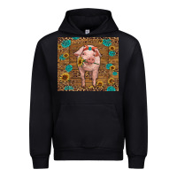 Black baby pig Urban Hoodie - RanaPortraitStore