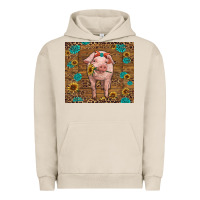 Pigment French Oak baby pig Urban Hoodie - RanaPortraitStore