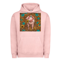 Pigment Salmon baby pig Urban Hoodie - RanaPortraitStore