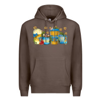 Coffee hanukkah coffee cups Premium Hoodie - texasbilliewilder
