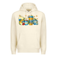 Sandshell hanukkah coffee cups Premium Hoodie - texasbilliewilder