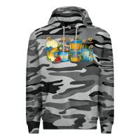 Slate Camo hanukkah coffee cups Premium Hoodie - texasbilliewilder
