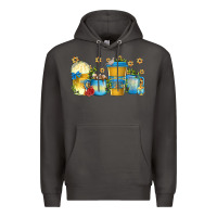 Smoke hanukkah coffee cups Premium Hoodie - texasbilliewilder
