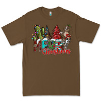 Cacao Merry Christmas Premium Tee - CowhideDigitalArt