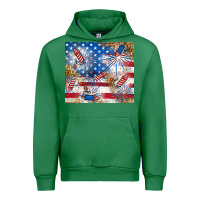 Emerald American Urban Hoodie - RanaPortraitStore