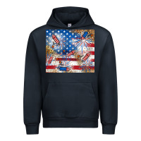 Navy American Urban Hoodie - RanaPortraitStore
