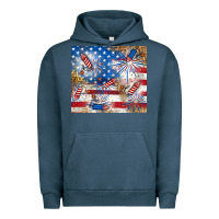 Pigment Midnight Navy American Urban Hoodie - RanaPortraitStore