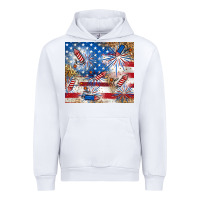 White American Urban Hoodie - RanaPortraitStore