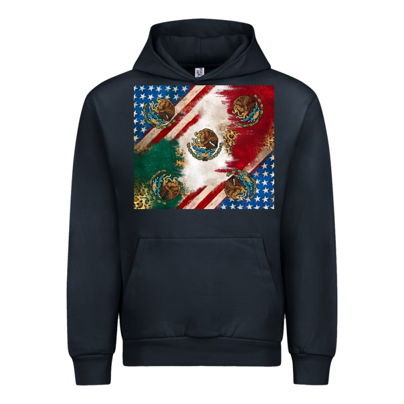 American With Mexican Flag Urban Hoodie by RanaPortraitStore | Teevron