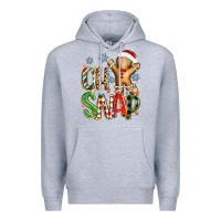 Heather Grey oh snap christmas cookie Premium Hoodie - Zillion Design Studio