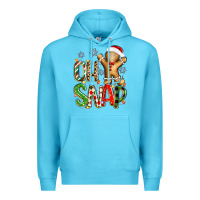 Ocean Blue oh snap christmas cookie Premium Hoodie - Zillion Design Studio