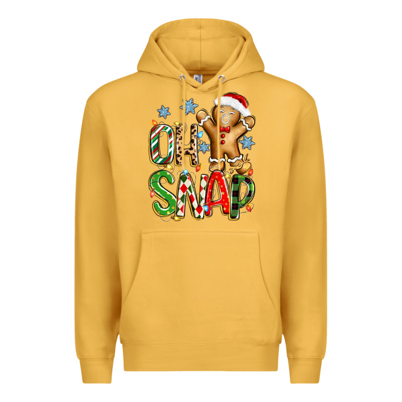 Oh Snap Christmas Cookie Premium Hoodie by Zillion Design Studio | Teevron