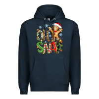 Navy oh snap christmas cookie Premium Hoodie - Zillion Design Studio