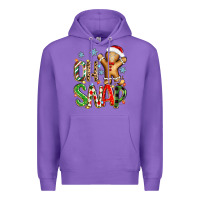 Purple oh snap christmas cookie Premium Hoodie - Zillion Design Studio