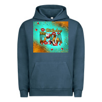 Pigment Midnight Navy birthday diva Urban Hoodie - RanaPortraitStore