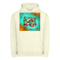 Pigment Pistachio birthday diva Urban Hoodie - RanaPortraitStore