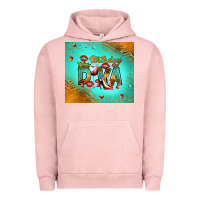 Pigment Salmon birthday diva Urban Hoodie - RanaPortraitStore
