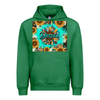Emerald blessed sunflowers Urban Hoodie - RanaPortraitStore