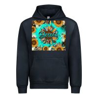 Navy blessed sunflowers Urban Hoodie - RanaPortraitStore