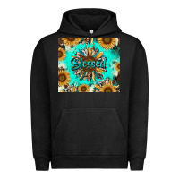 Pigment Black blessed sunflowers Urban Hoodie - RanaPortraitStore