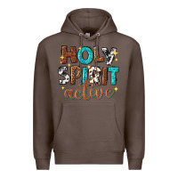 Coffee holy spirit active Premium Hoodie - texasbilliewilder