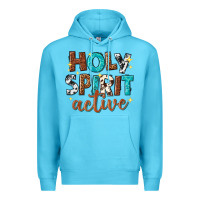 Ocean Blue holy spirit active Premium Hoodie - texasbilliewilder