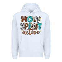 White holy spirit active Premium Hoodie - texasbilliewilder