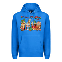 True Royal merry christmas gingerbread coffee cups Premium Hoodie - Zillion Design Studio