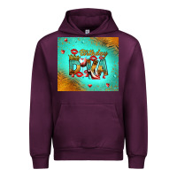 Mauve Wine birthday diva Urban Hoodie - RanaPortraitStore
