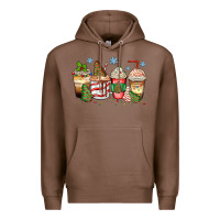 Chestnut christmas tree cake  coffee cups Premium Hoodie - Zillion Design Studio