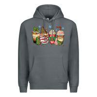 Rock christmas tree cake  coffee cups Premium Hoodie - Zillion Design Studio